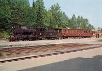 Ånglok vid Värnamo Station (1953) Ånglok vid Värnamo Station (1953)