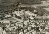 Flygfoto ver Lasarettet, 1960