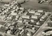 Flygfoto mellen Växjövägen och Malmstensgatan 1960 Flygfoto mellen Växjövägen och Malmstensgatan 1960