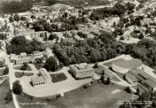 Flygfoto över centrum av Värnamo 1961 Flygfoto över centrum av Värnamo 1961