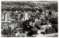 Flygfoto över centrum av Värnamo Flygfoto över centrum av Värnamo