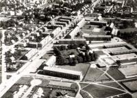 Flygfoto ovanför Viadukten från 1968. Flygfoto ovanför Viadukten från 1968.