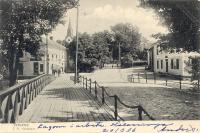 Åbron, med kyrkan i bakgrunden Åbron, med kyrkan i bakgrunden
