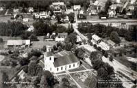 Flygfoto ver Forsheda 1956