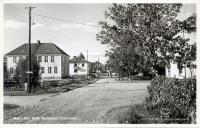 Motiv från Smål. Rydaholm, Folkskolan och Alvestavägen Motiv från Smål. Rydaholm, Folkskolan och Alvestavägen